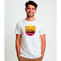 Kruskis Van Life Sunset T-shirt Med Korta ärmar Kruskis Van Life Sunset T-shirt Med Korta ärmar
