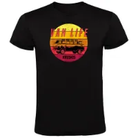 Kruskis Van Life Sunset T-shirt Med Korta ärmar Kruskis Van Life Sunset T-shirt Med Korta ärmar