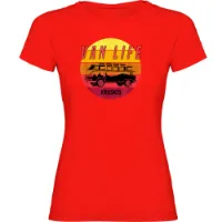 Kruskis Van Life Sunset T-shirt Med Korta ärmar Kruskis Van Life Sunset T-shirt Med Korta ärmar