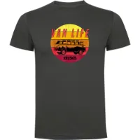 Kruskis Van Life Sunset T-shirt Med Korta ärmar Kruskis Van Life Sunset T-shirt Med Korta ärmar
