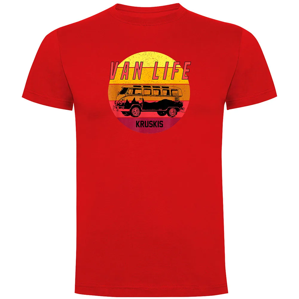 Kruskis Van Life Sunset T-shirt Med Korta ärmar Kruskis Van Life Sunset T-shirt Med Korta ärmar