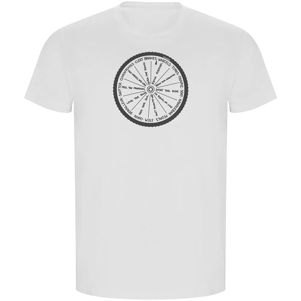 Kruskis Wheel Eco T-shirt Med Korta ärmar Kruskis Wheel Eco T-shirt Med Korta ärmar