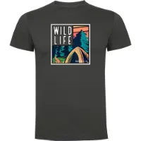 Kruskis Wild Life Frame T-shirt Med Korta ärmar Kruskis Wild Life Frame T-shirt Med Korta ärmar