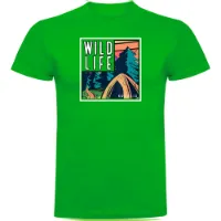 Kruskis Wild Life Frame T-shirt Med Korta ärmar Kruskis Wild Life Frame T-shirt Med Korta ärmar