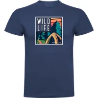 Kruskis Wild Life Frame T-shirt Med Korta ärmar Kruskis Wild Life Frame T-shirt Med Korta ärmar