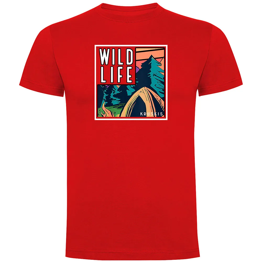 Kruskis Wild Life Frame T-shirt Med Korta ärmar Kruskis Wild Life Frame T-shirt Med Korta ärmar