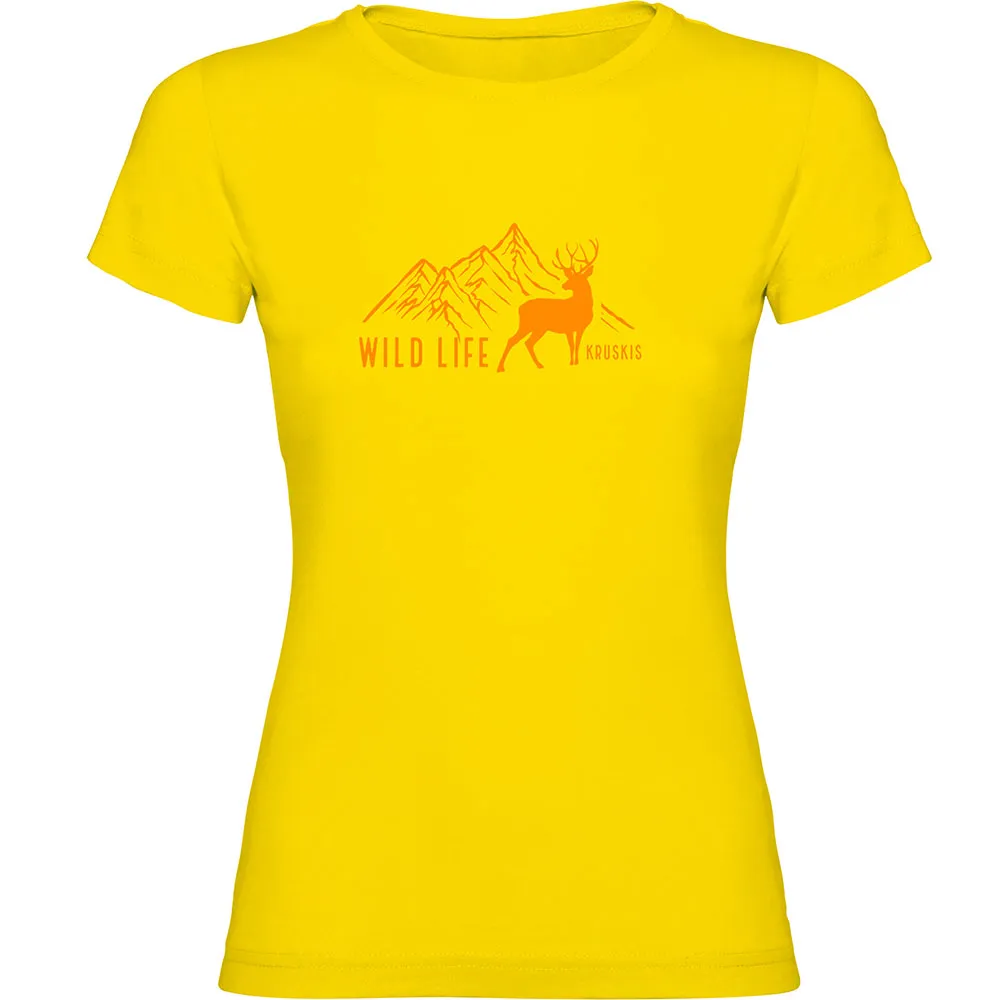 Kruskis Wild Life T-shirt Med Korta ärmar Kruskis Wild Life T-shirt Med Korta ärmar