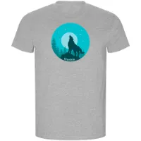 Kruskis Wolf Night Eco T-shirt Med Korta ärmar Kruskis Wolf Night Eco T-shirt Med Korta ärmar