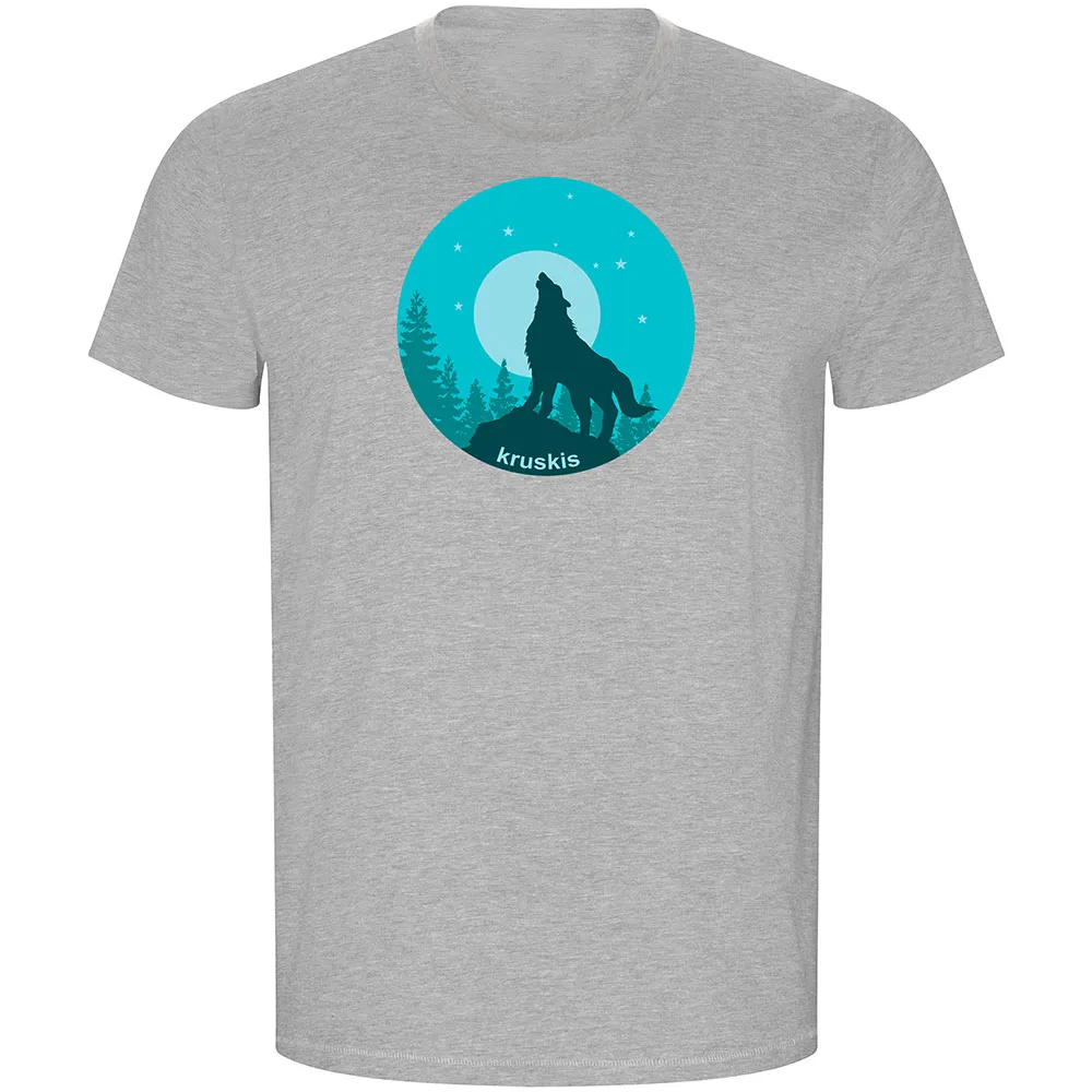 Kruskis Wolf Night Eco T-shirt Med Korta ärmar Kruskis Wolf Night Eco T-shirt Med Korta ärmar