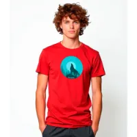Kruskis Wolf Night T-shirt Med Korta ärmar Kruskis Wolf Night T-shirt Med Korta ärmar