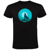 Kruskis Wolf Night T-shirt Med Korta ärmar Kruskis Wolf Night T-shirt Med Korta ärmar