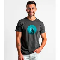 Kruskis Wolf Night T-shirt Med Korta ärmar Kruskis Wolf Night T-shirt Med Korta ärmar