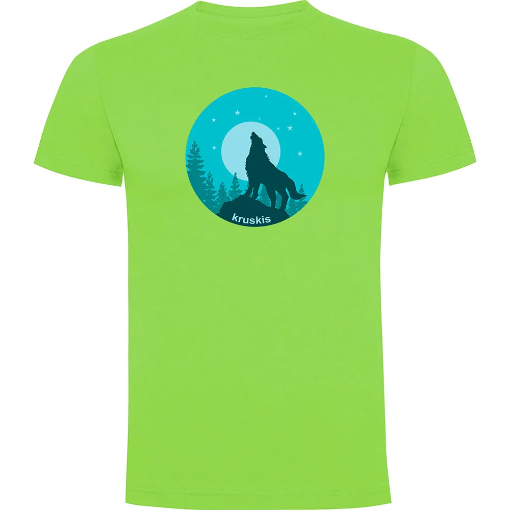 Kruskis Wolf Night T-shirt Med Korta ärmar Kruskis Wolf Night T-shirt Med Korta ärmar