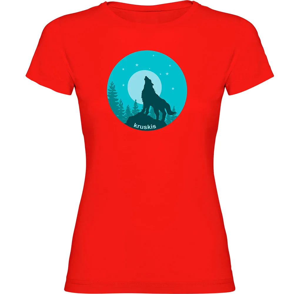 Kruskis Wolf Night T-shirt Med Korta ärmar Kruskis Wolf Night T-shirt Med Korta ärmar