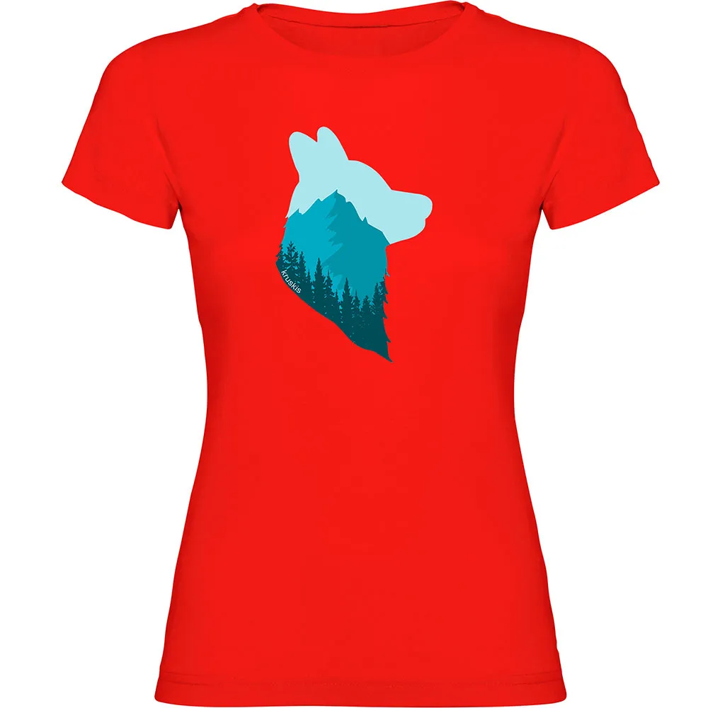 Kruskis Wolf T-shirt Med Korta ärmar Kruskis Wolf T-shirt Med Korta ärmar