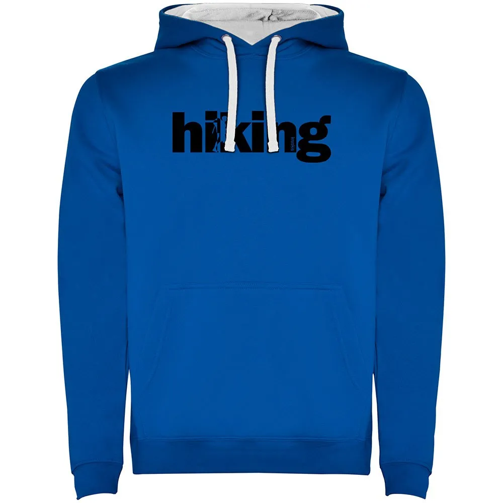 Kruskis Word Hiking Two-colour Tröja Med Huva