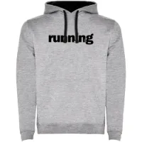 Kruskis Word Running Two-colour Tröja Med Huva male