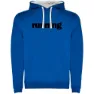 Kruskis Word Running Two-colour Tröja Med Huva male