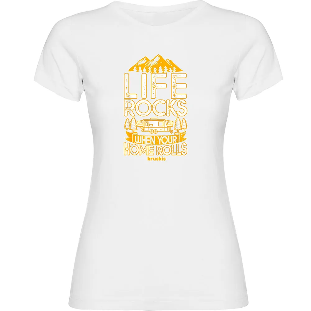 Kruskis Your Home Rolls T-shirt Med Korta ärmar Kruskis Your Home Rolls T-shirt Med Korta ärmar