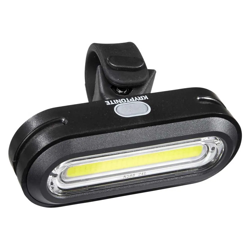 Kryptonite Avenue F-100 Cob+avenue R-50 Cob Cykellampset, Black, 100/50 Lumens