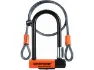 Kryptonite Evolution Mini 7 Bügelschloss mit Kryptoflex® Kabel, Orange/Svart