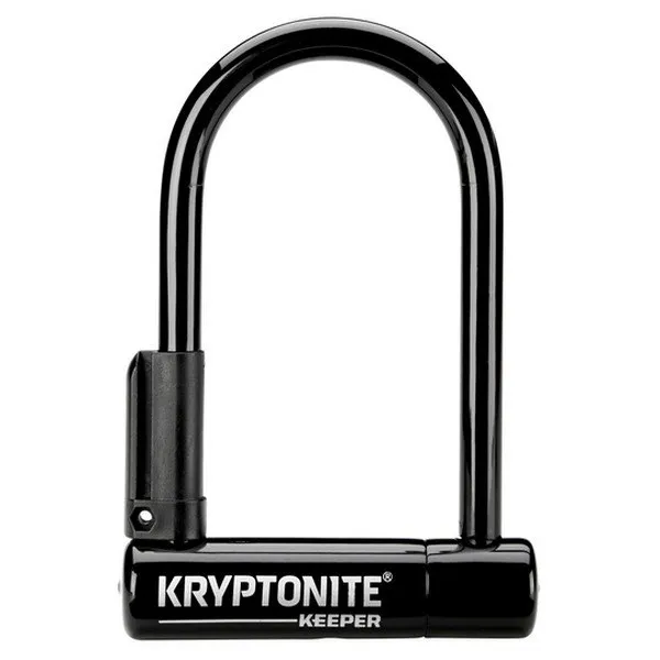 Kryptonite Keeper Mini 6 Bygellås, Black, 12 x 83 x 152mm Kryptonite Keeper Mini 6 Bygellås, Black, 12 x 83 x 152mm