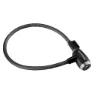 Kryptonite Kryptoflex 1265 Kabellås, Black, 12 x 650mm