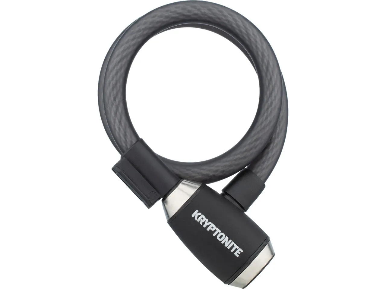 Kryptonite KryptoFlex 1565 Key Cable Kabelschloss, Black, 15 x 650mm