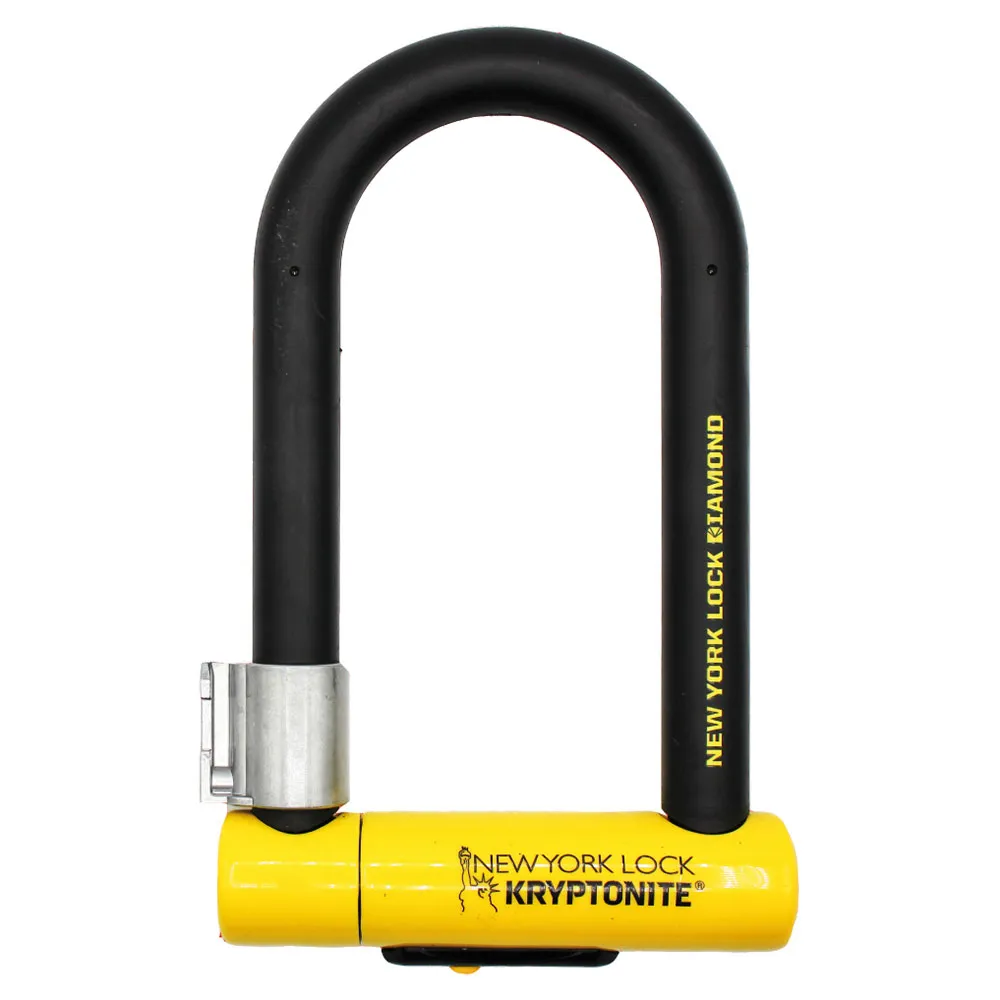 Kryptonite New York Diamond Bygellås, Black, One Size Kryptonite New York Diamond Bygellås, Black, One Size