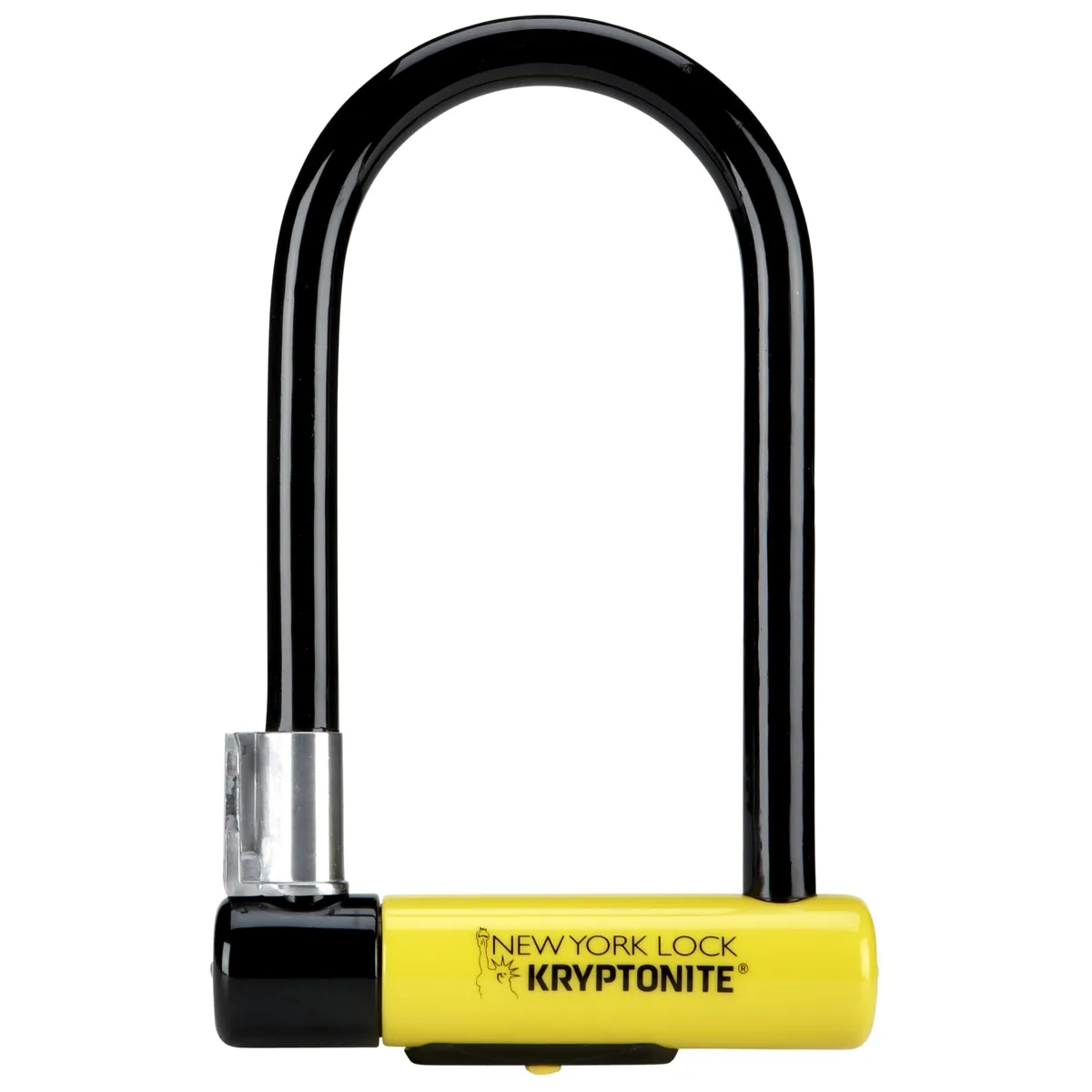 Kryptonite NY Fahgettaboudit Cykellås, Black, 10.2 x 20.3cm