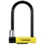 Kryptonite NY Fahgettaboudit Cykellås, Black, 10.2 x 20.3cm