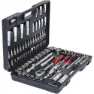 KS Tools 1/4+1/2 Hylsnyckelsats 94 Bitar, Silver, One Size