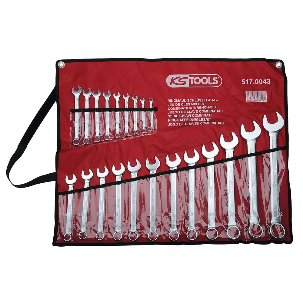 KS Tools Vinklad Ringnyckelsats 6-32 Mm 21 Bitar, Silver, One Size KS Tools Vinklad Ringnyckelsats 6-32 Mm 21 Bitar, Silver, One Size