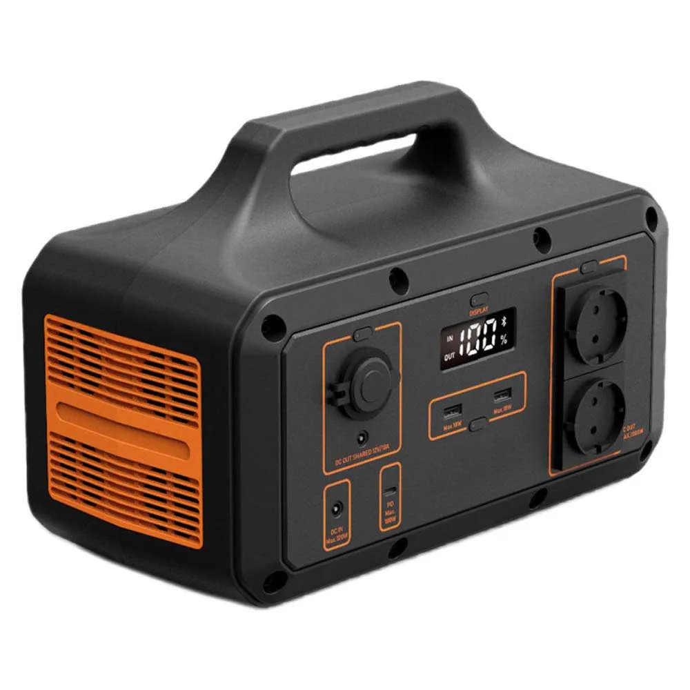 KSIX Bxps1021w Bärbar Kraftstation, Black / orange, One Size