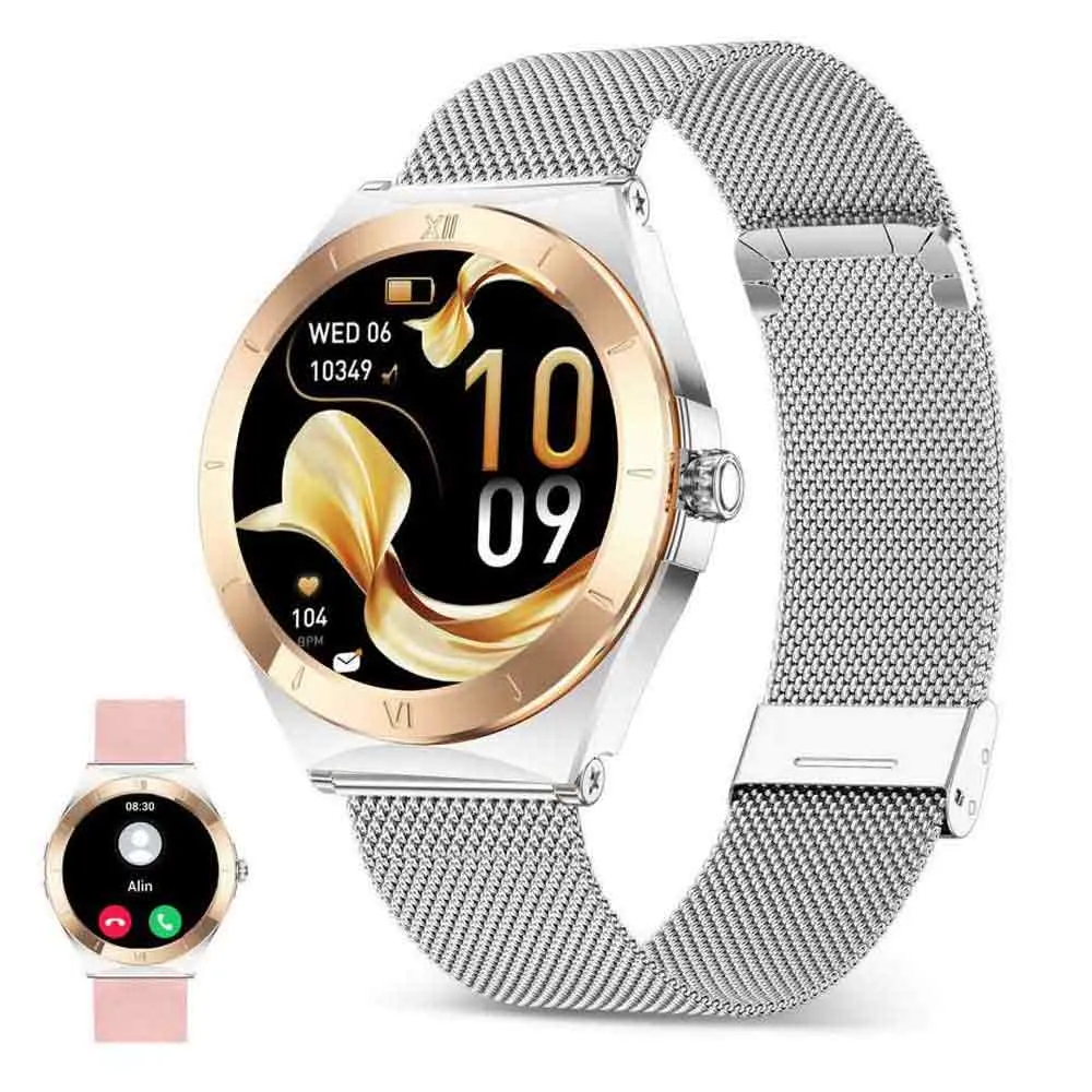 KSIX Lya Amoled Smartklocka, Silver