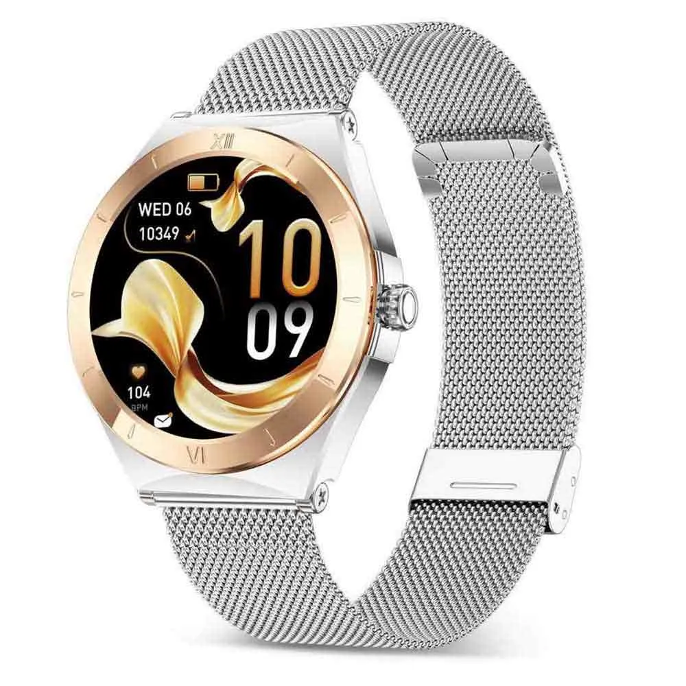 KSIX Lya Amoled Smartklocka, Silver