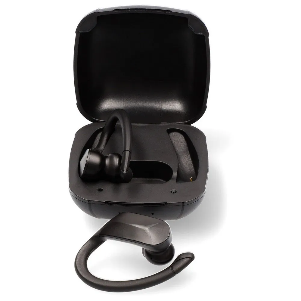 KSIX Sport Buds 2 Trådlösa Sporthörlurar, Black, One Size KSIX Sport Buds 2 Trådlösa Sporthörlurar, Black, One Size