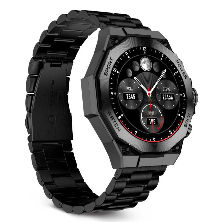 KSIX Titanium Smartklocka, Black
