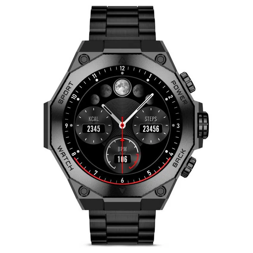 KSIX Titanium Smartklocka, Black
