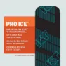 KT Tape Pro Ice 5.1x25.4cm 20 Units Förskuren Kinesiologitejp, Black, One Size