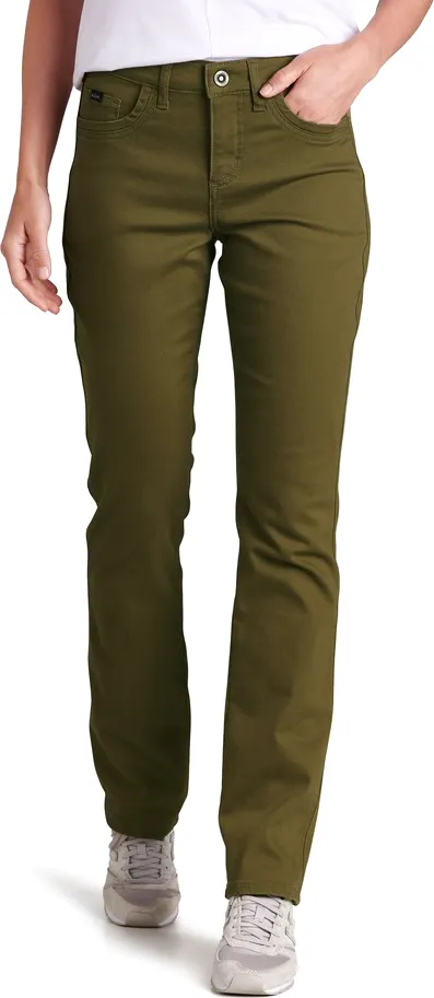 Kühl Women's Kontour Straight Jeans, Olive Kühl Women's Kontour Straight Jeans, Olive