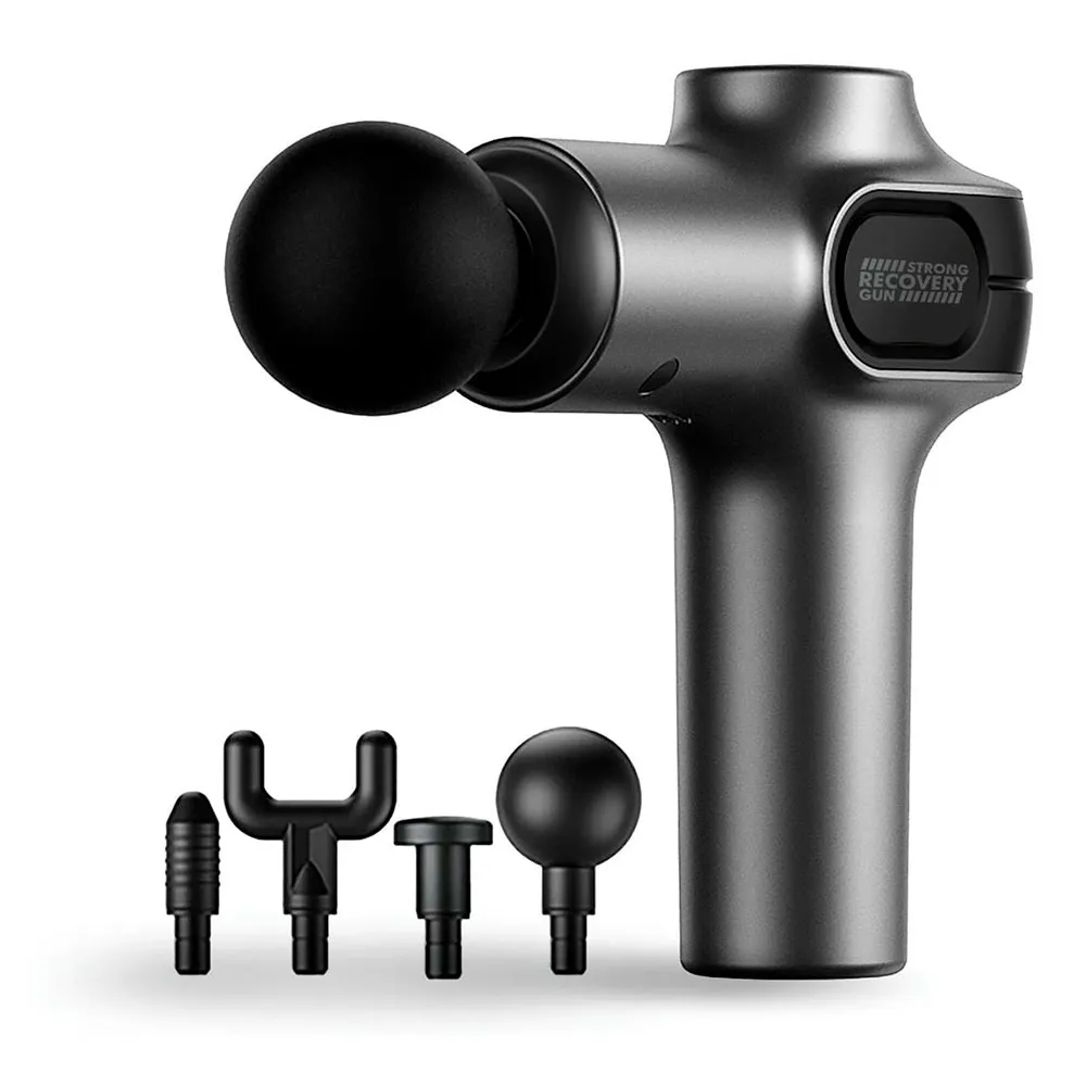 Kuken 49269 Massagepistol, Black / grey, One Size Kuken 49269 Massagepistol, Black / grey, One Size