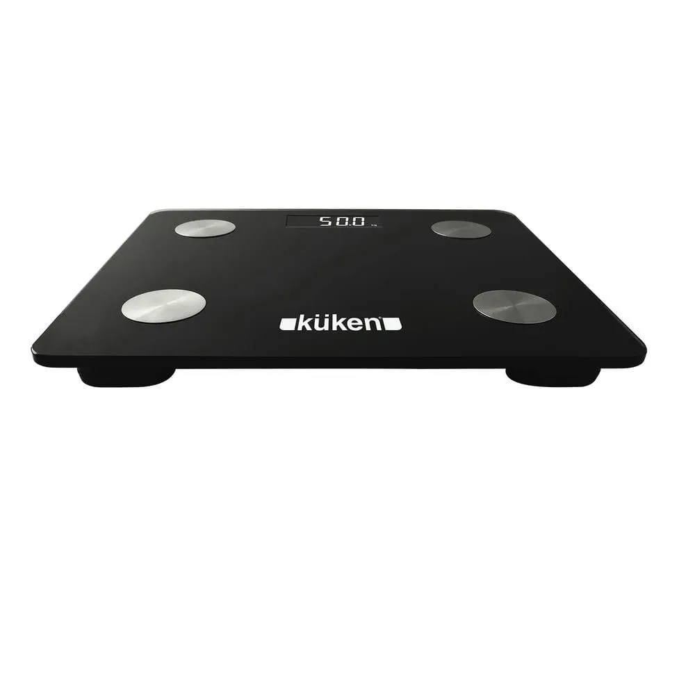 Kuken Bluetooth 200kg Våg, Black, One Size