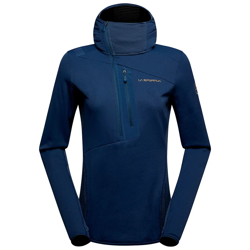 La Sportiva Big Wall Fleecejacka Med Huva