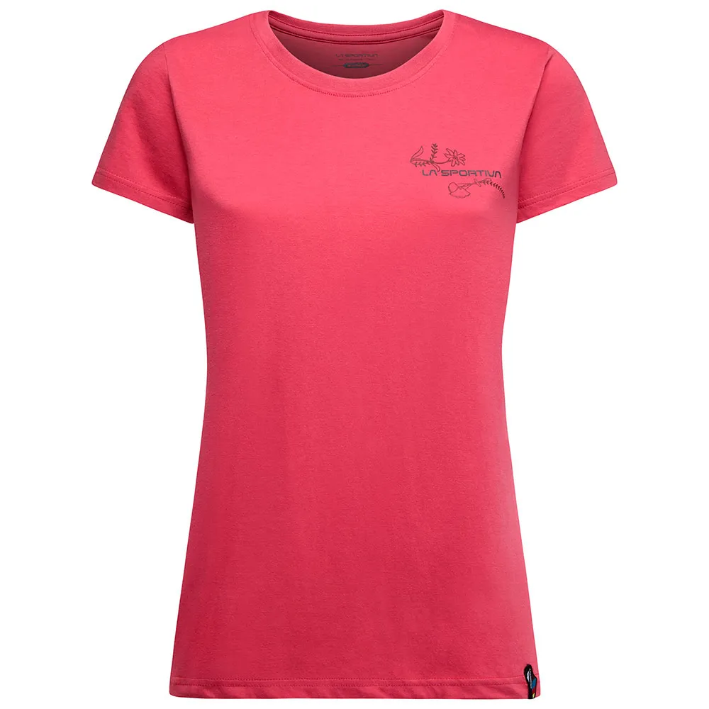 La Sportiva Climb Flower T-shirt Med Korta ärmar La Sportiva Climb Flower T-shirt Med Korta ärmar