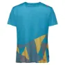 La Sportiva Comp T-shirt Med Korta ärmar, Tropic blue / bamboo