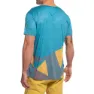 La Sportiva Comp T-shirt Med Korta ärmar, Tropic blue / bamboo
