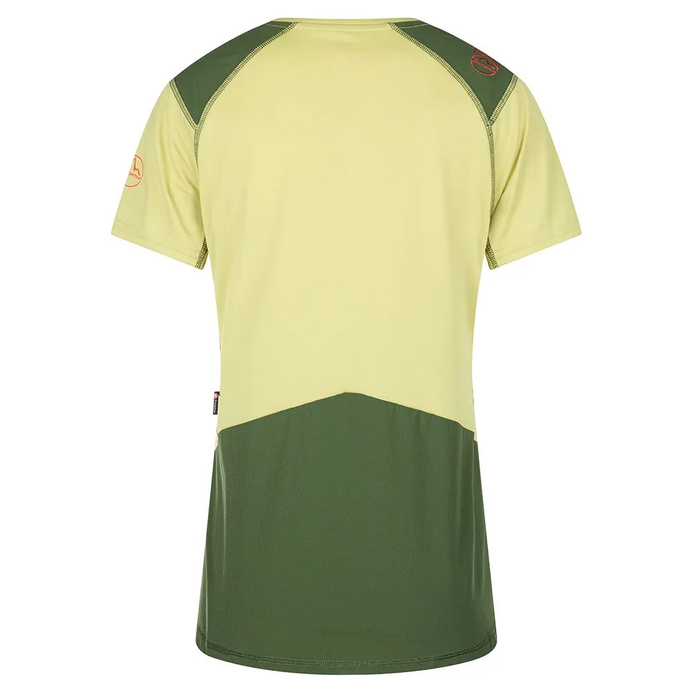 La Sportiva Compass T-shirt Med Korta ärmar, Green banana / forest La Sportiva Compass T-shirt Med Korta ärmar, Green banana / forest