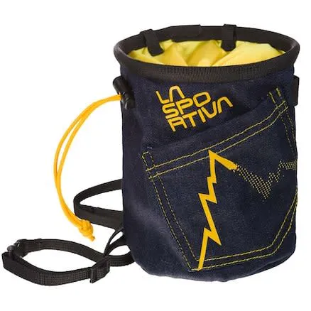La Sportiva Jeans Chalk Bag, Jeans, One Size La Sportiva Jeans Chalk Bag, Jeans, One Size