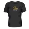 La Sportiva Logo T-shirt Med Korta ärmar, Black